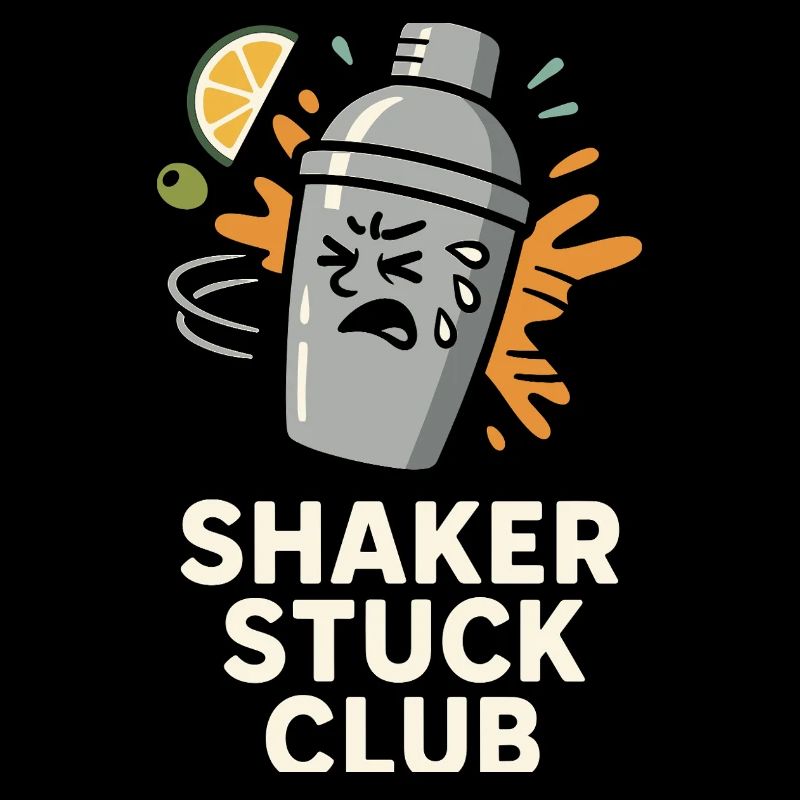 Shaker Stuck Beginner Mixologist