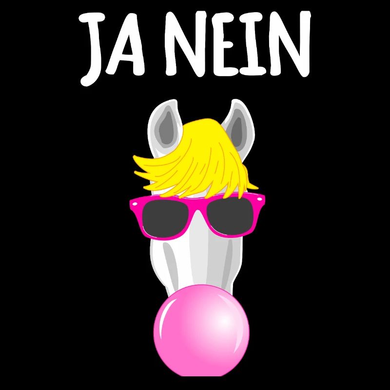 Cheval drôle. Peu importe.