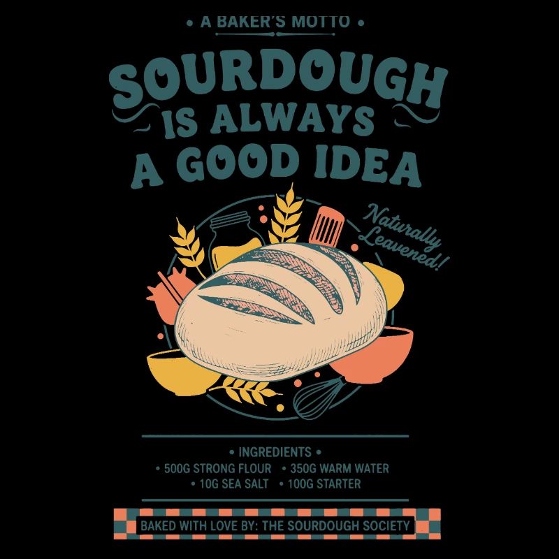 Sauerteig ist immer eine gute Idee in der Brotbackzeit.