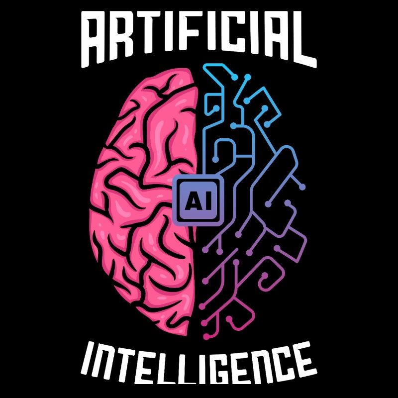 Artificial Intelligence Brain Tech Design
