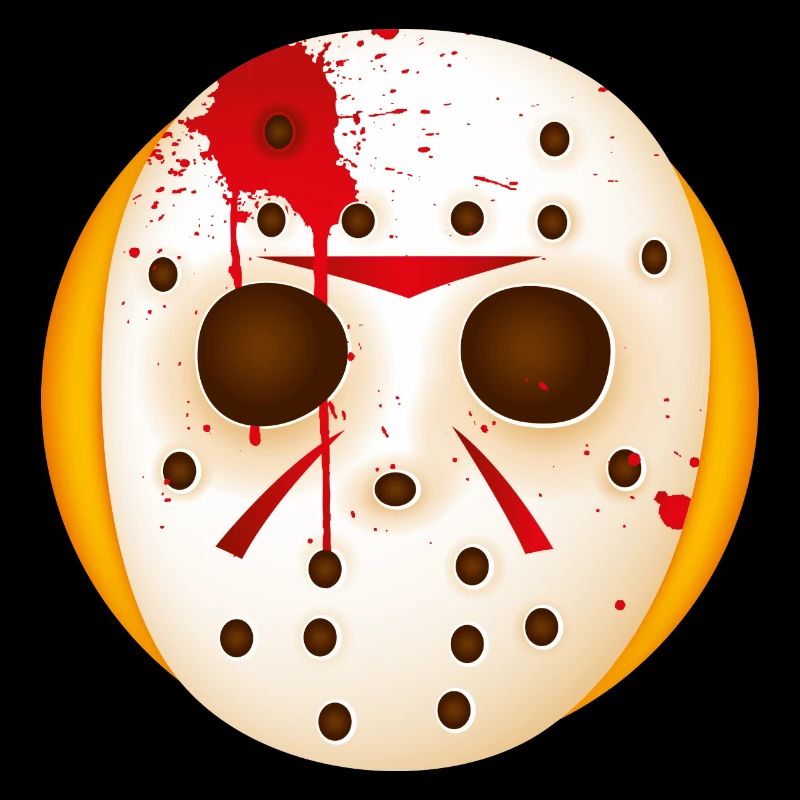 Smiley Chain Saw Mask