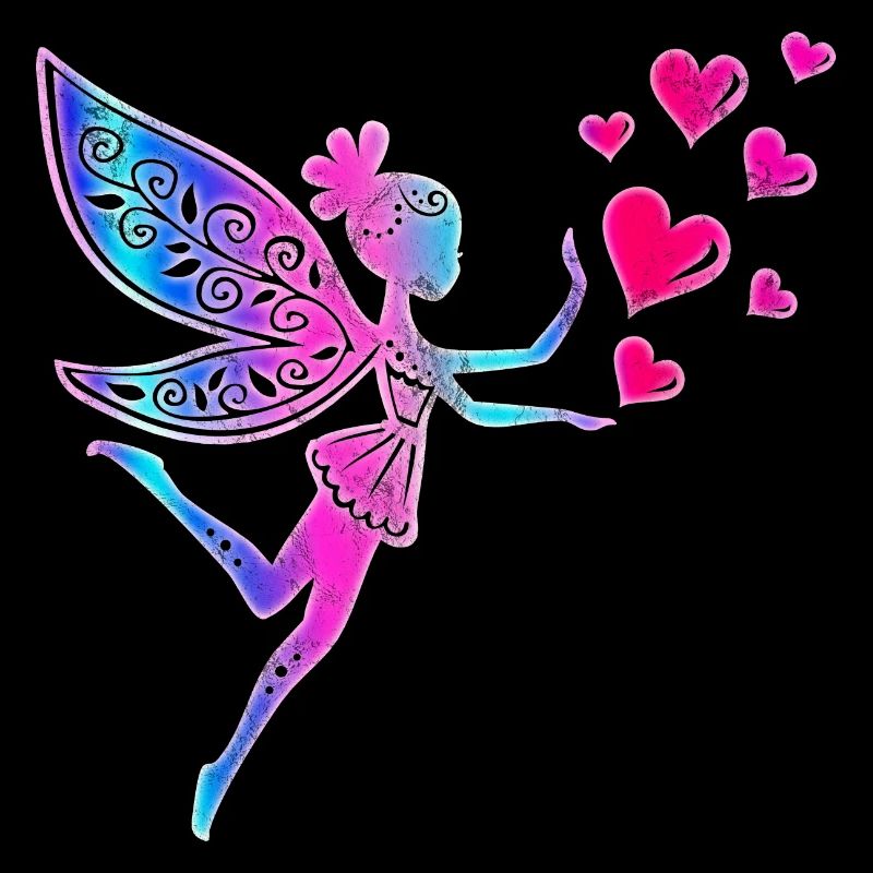 Fee Elfe Herzen Valentinstag Geschenkidee Liebe