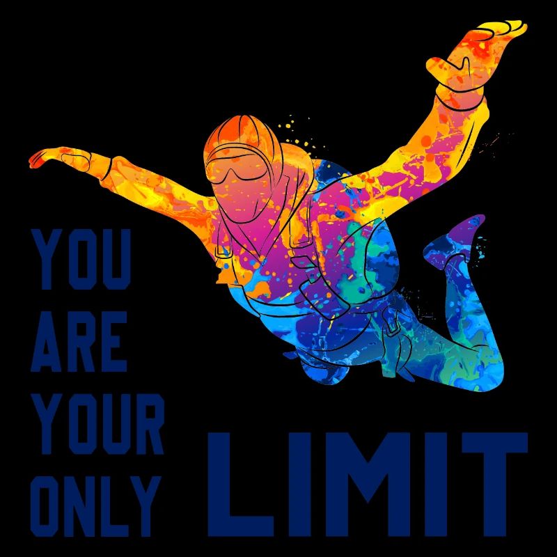Skydive parachutiste Skydiver Chute libre