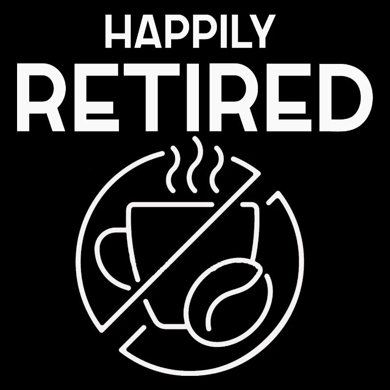 Happy Retired Drinker Alcoholic Veteran