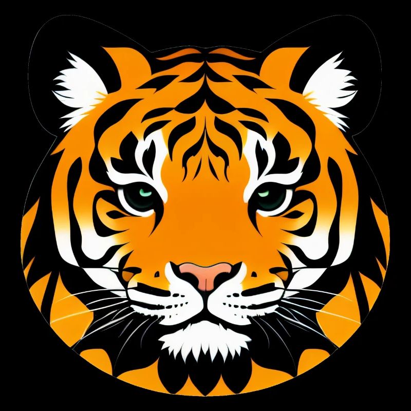 Comic Tiger Cute Funny Cool Cartoon 9