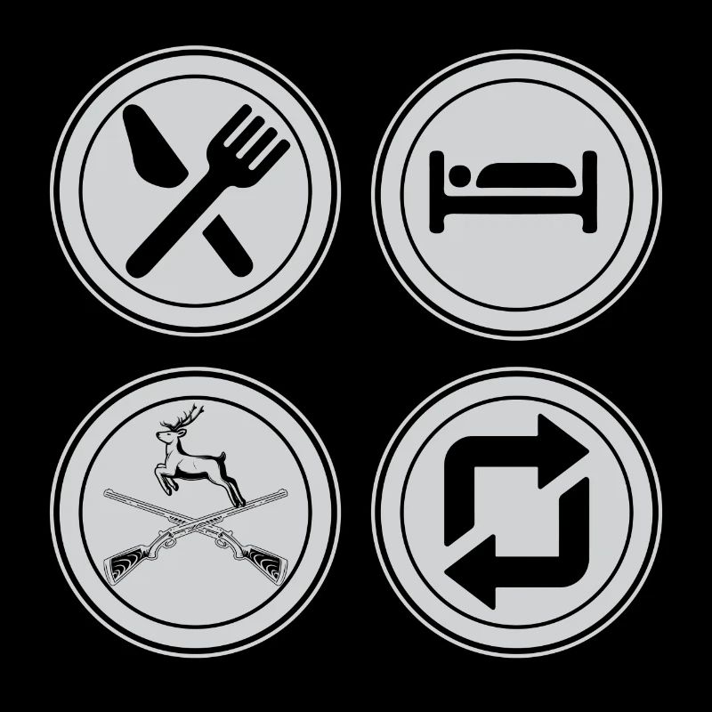 Jagen Jagdspruch & Jäger Geschenkidee