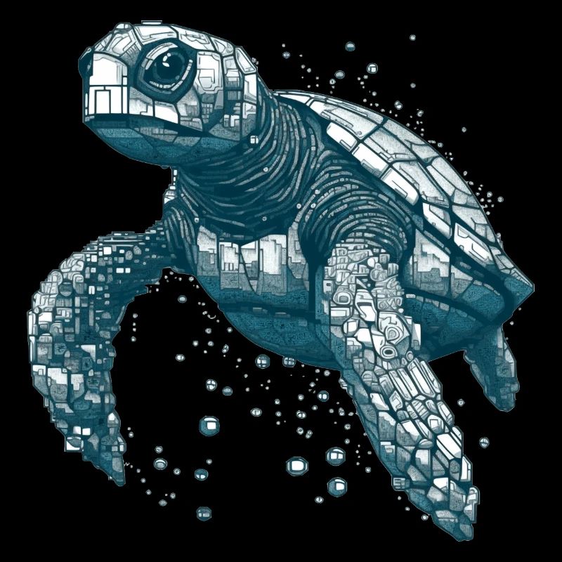 Les tortues de mer sont tout simplement de grandes créatures marines