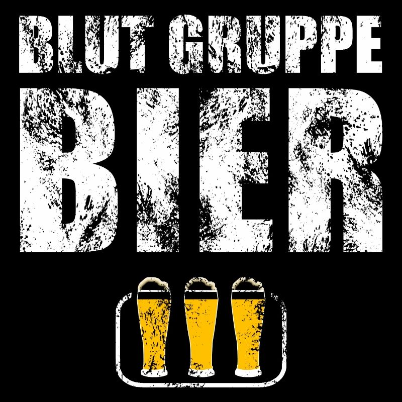 blutgruppe bier bierkrug