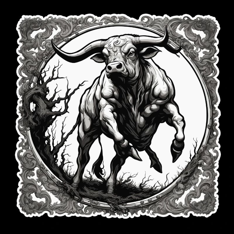 Stier / Bulle / Tier / Hörner / Stierkampf