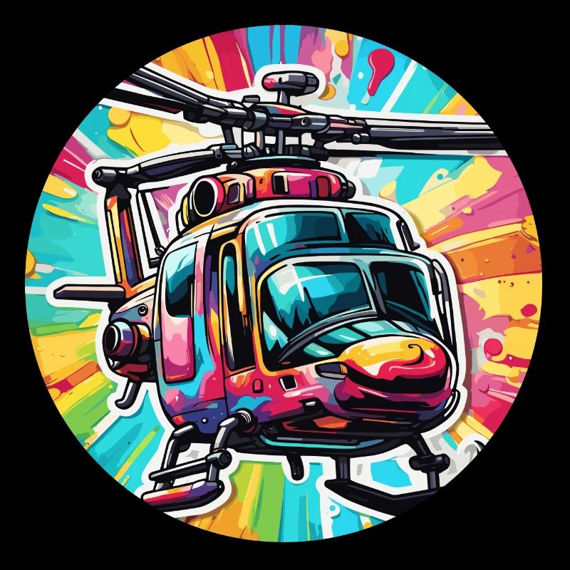 Helikopter / Hubschrauber / fliegen / Luftfahrt
