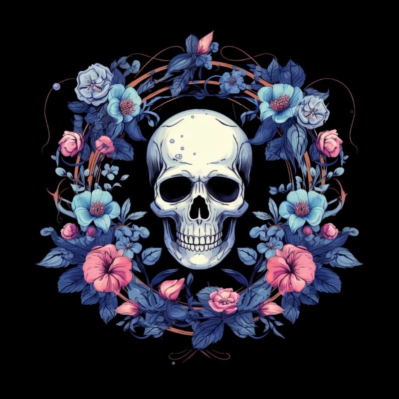 Skull Elegance Circle