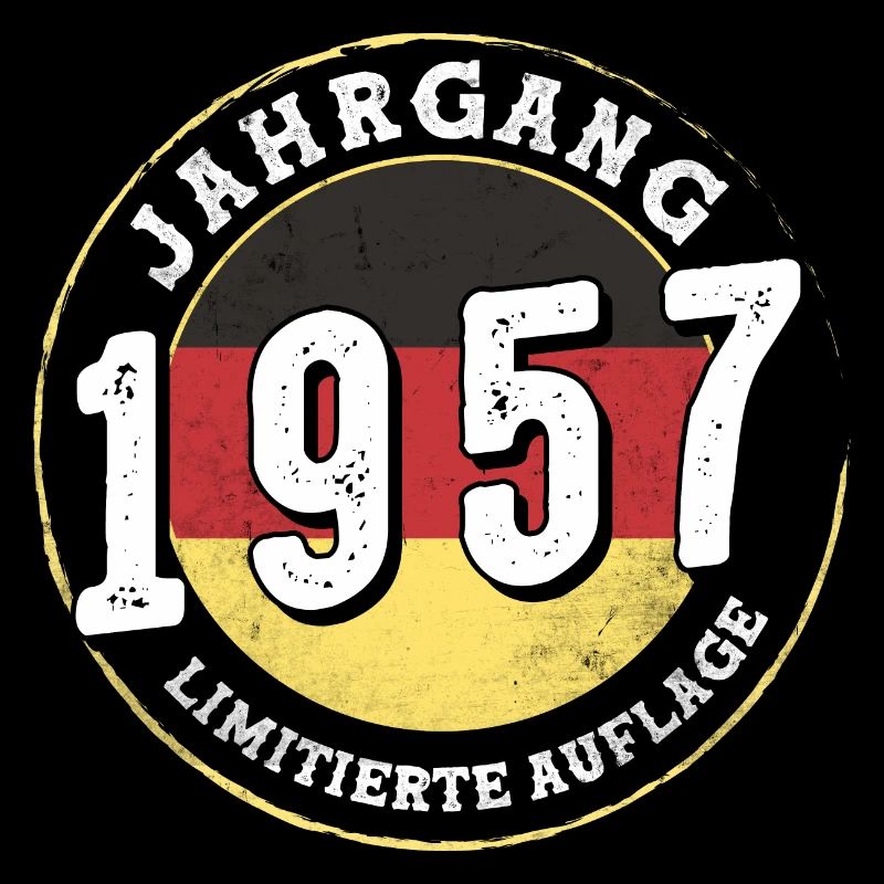 Limitierte Auflage Jahrgangs 1957 67 ans