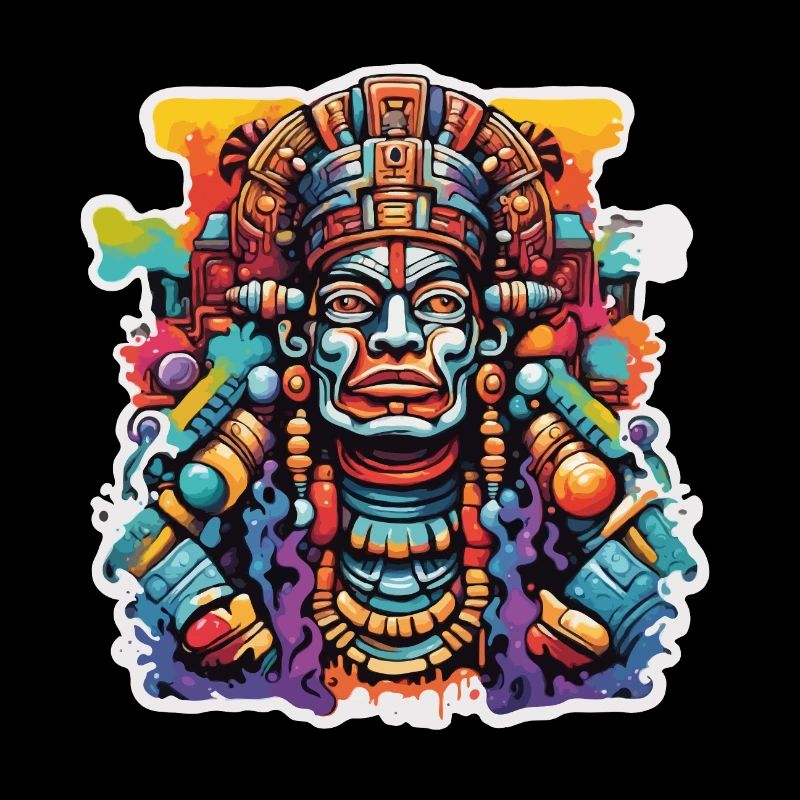 Mayan / Hochkultur / Peru / Maya Kalender / Motiv