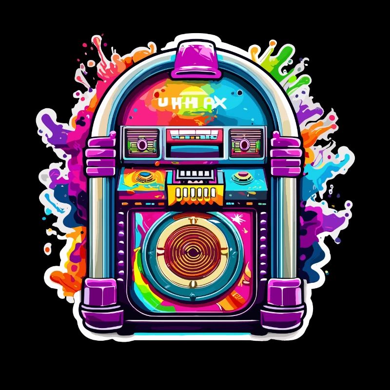Jukebox / Musical Automaton / Retro / 50s