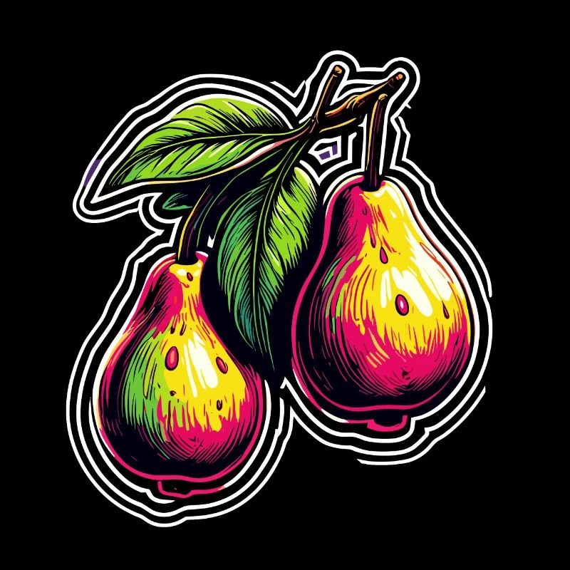 Lebensmittel / Obst / Markt / Vitamine / Design