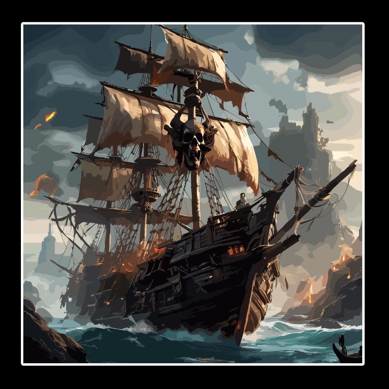 Ship / Boat / Anchor / Sea / Ocean / Captain