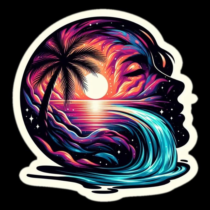 Palm and Galaxy