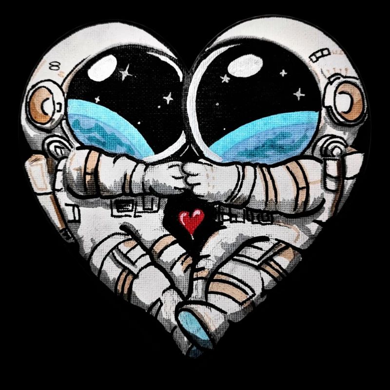 Astronauts Heart