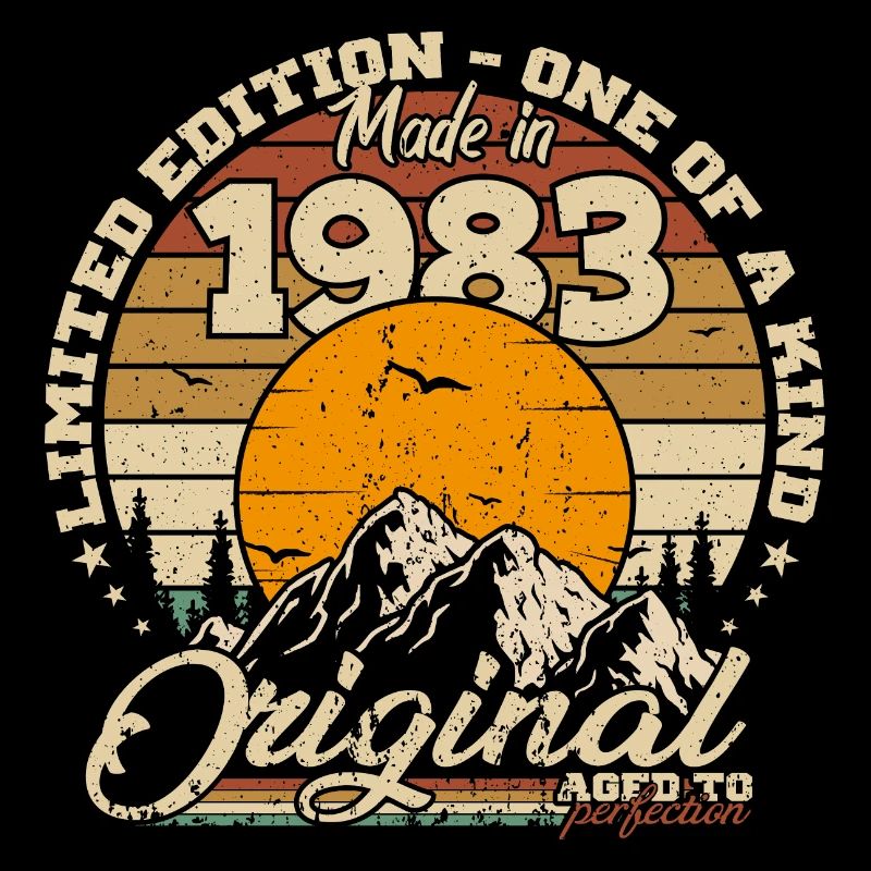 Made in 1983 Retro 1983 Geburtstagsgeschenk