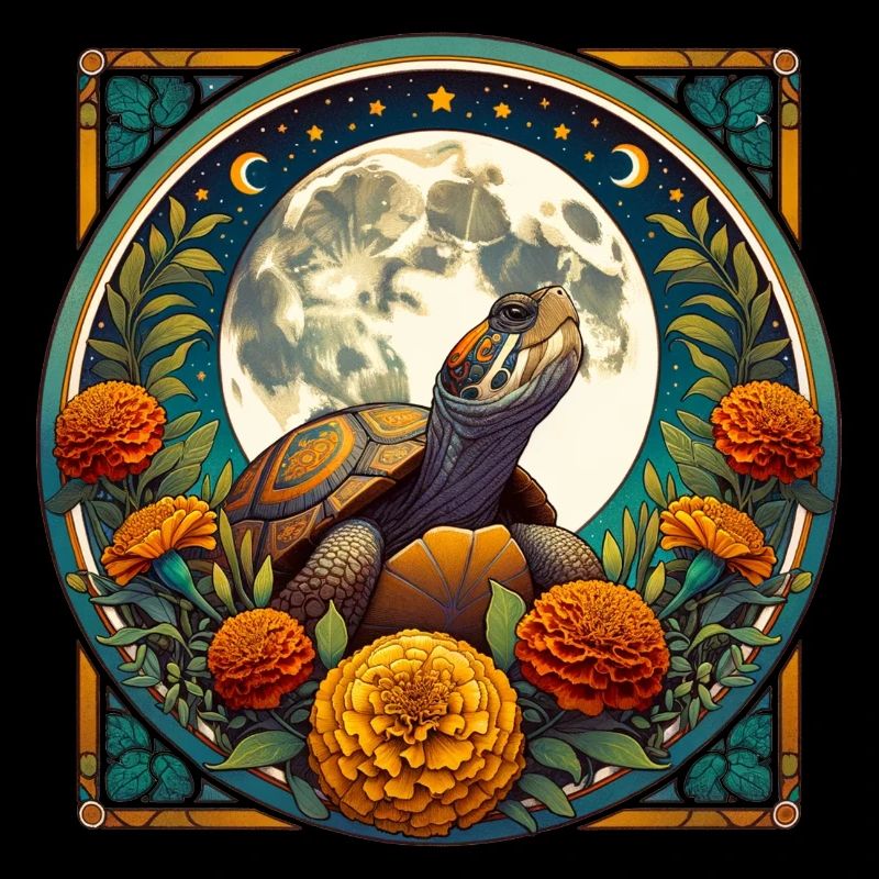 Tortue-boîte