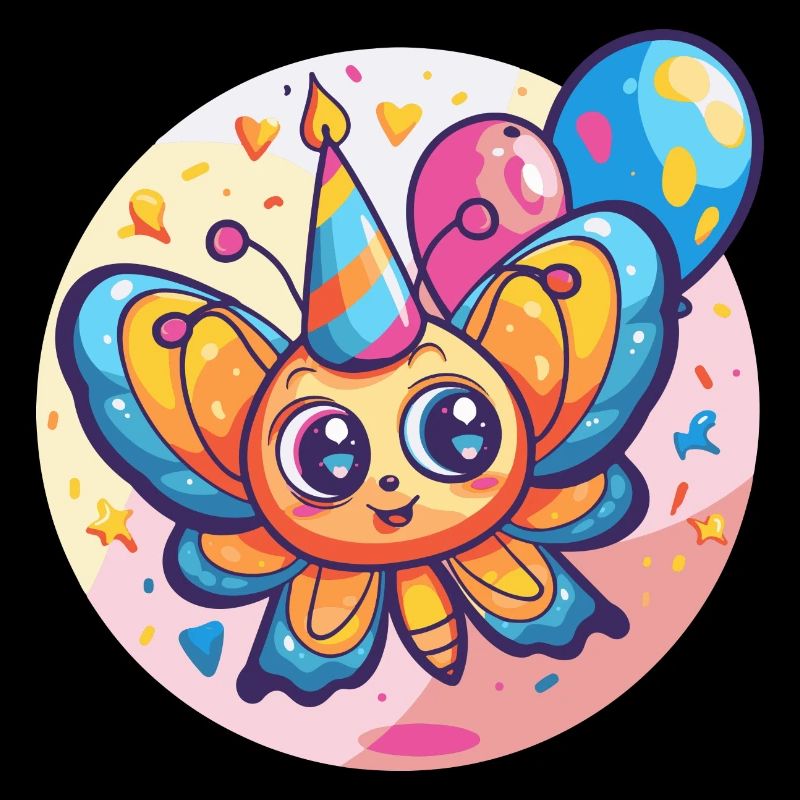 Butterfly Birthday Comic
