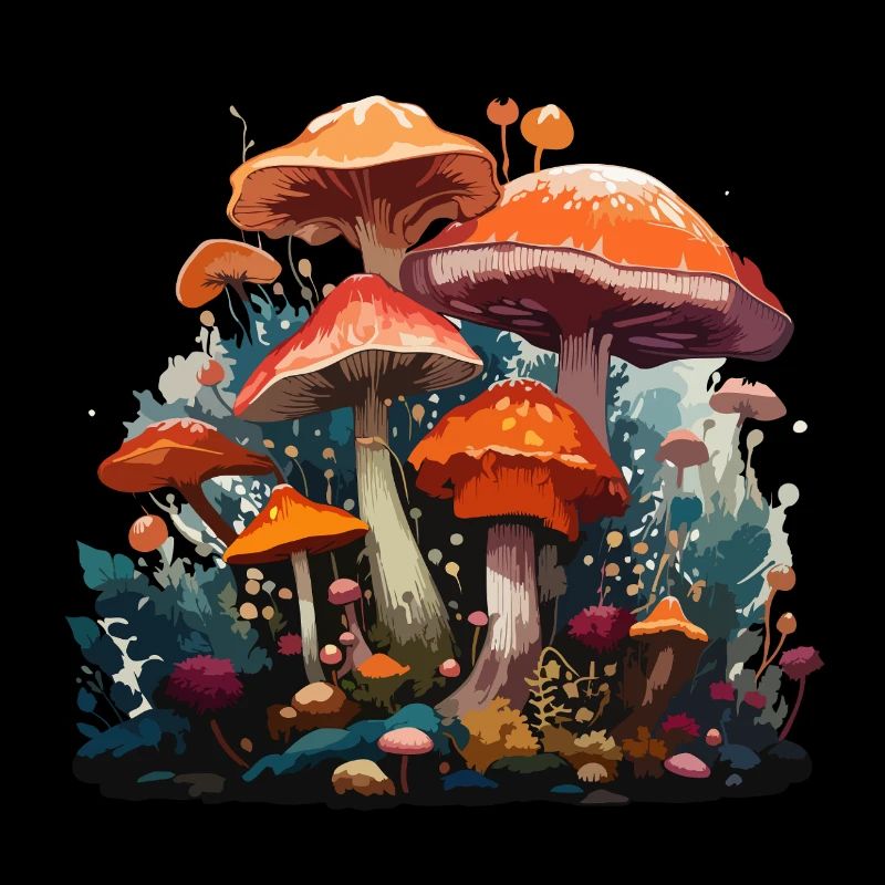 Forest mushrooms