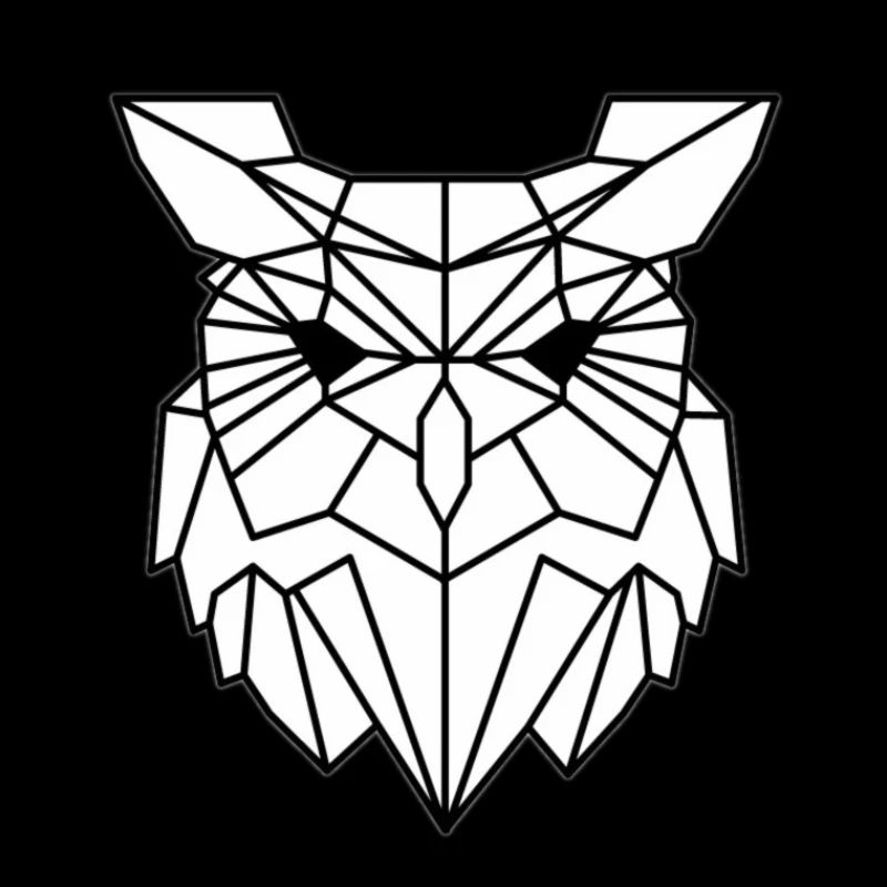 Schlichtes Eulen Design