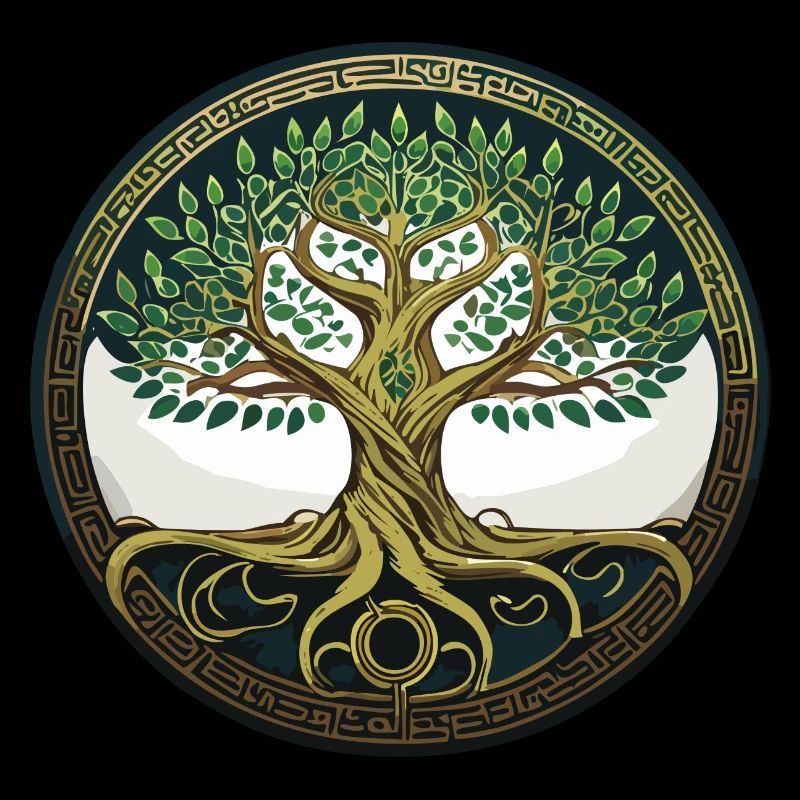 Tree of Life Viking Midgard Thor Valhalla