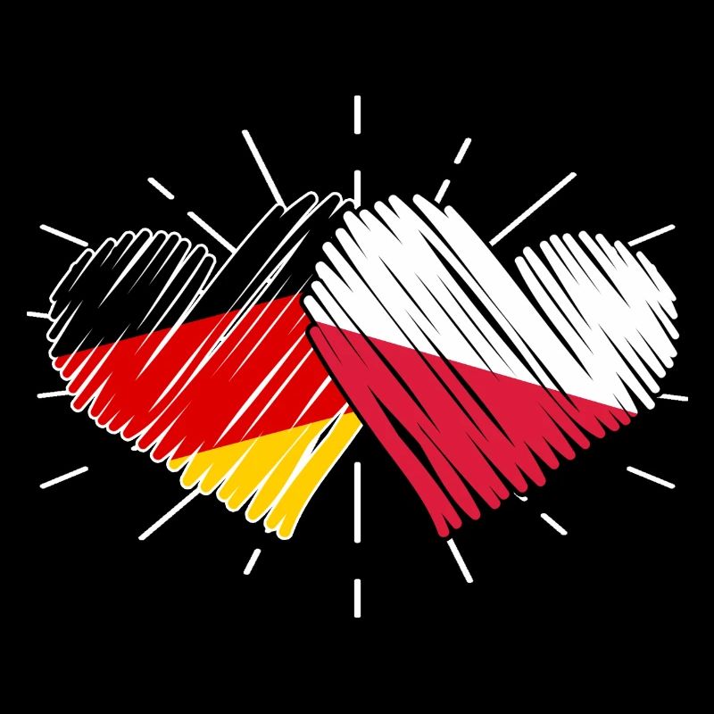 Pole Polnisch Deutsches Herz Polen