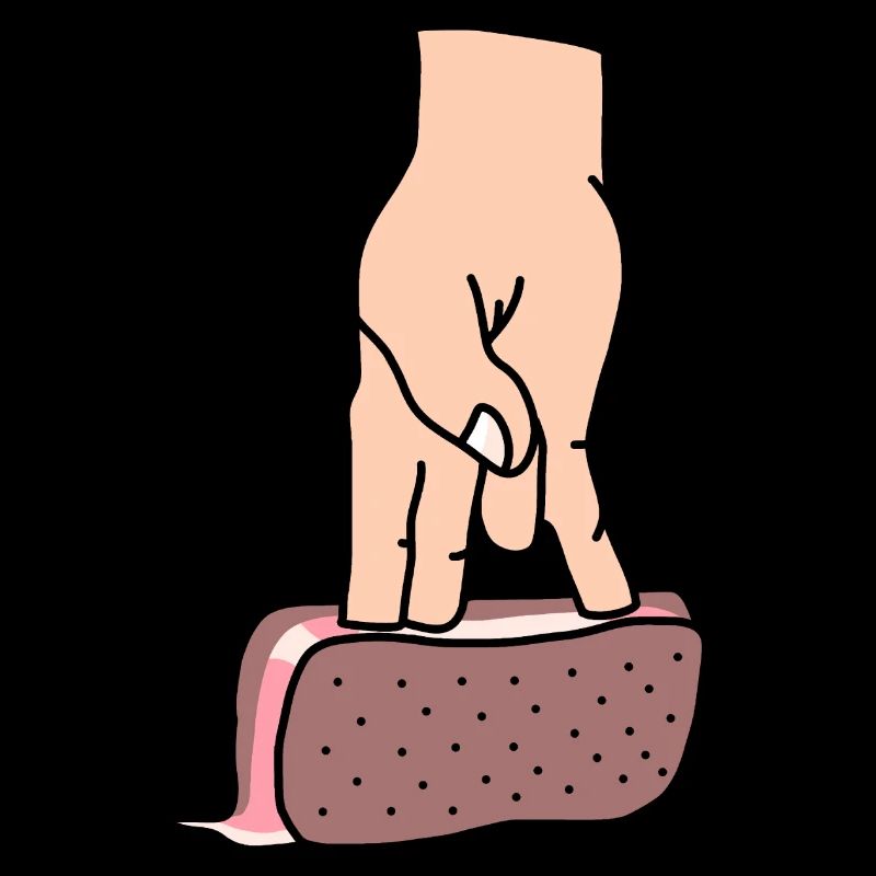 Sandwich Finger Lustig