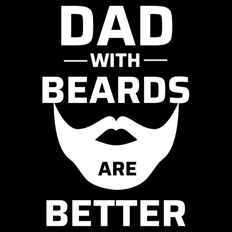 Dad with beards are amazing.