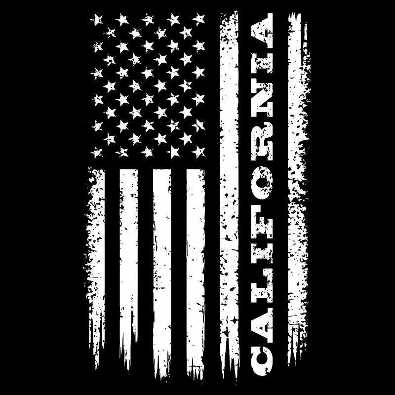 Flag USA California State Gift