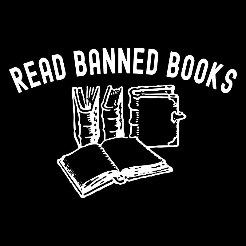 Retro Lire des livres interdits Lecteurs