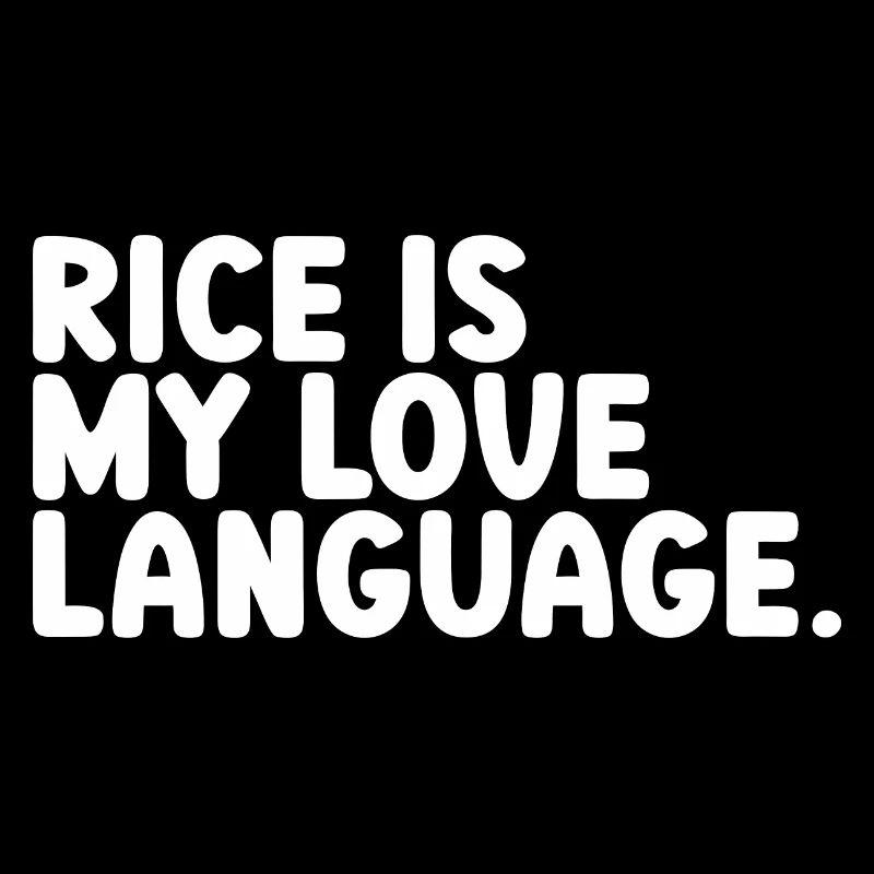 Le riz est mon langage d’amour