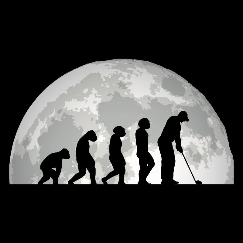 Golfspieler Evolution Golf