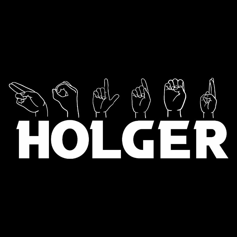 Gebärdensprache Holger