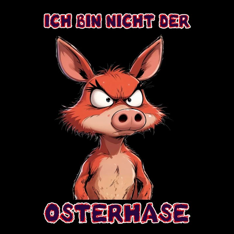 Non, je ne suis pas le lapin de Pâques