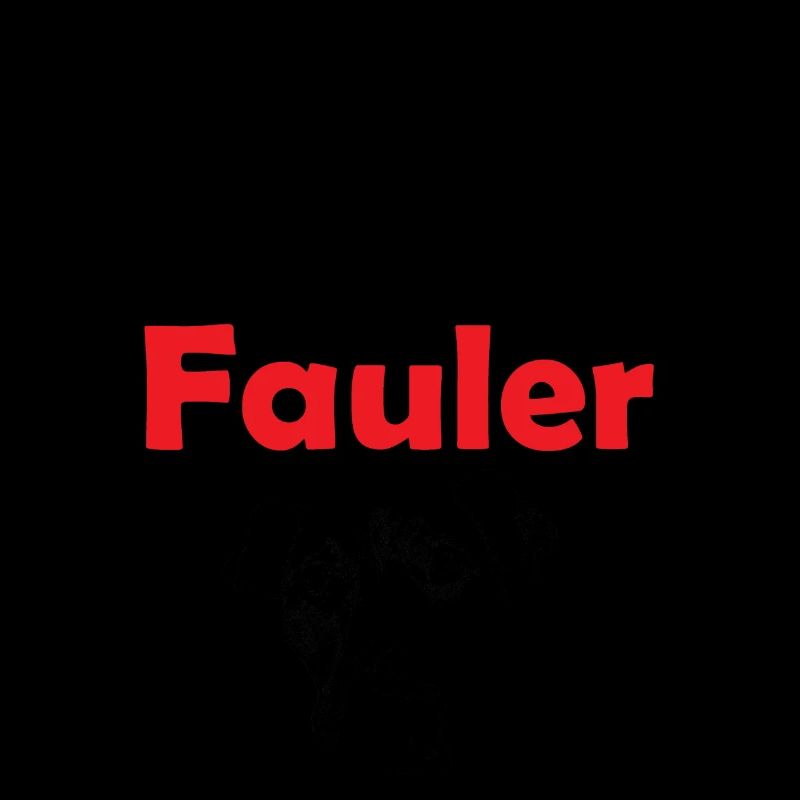 Du fauler Hund