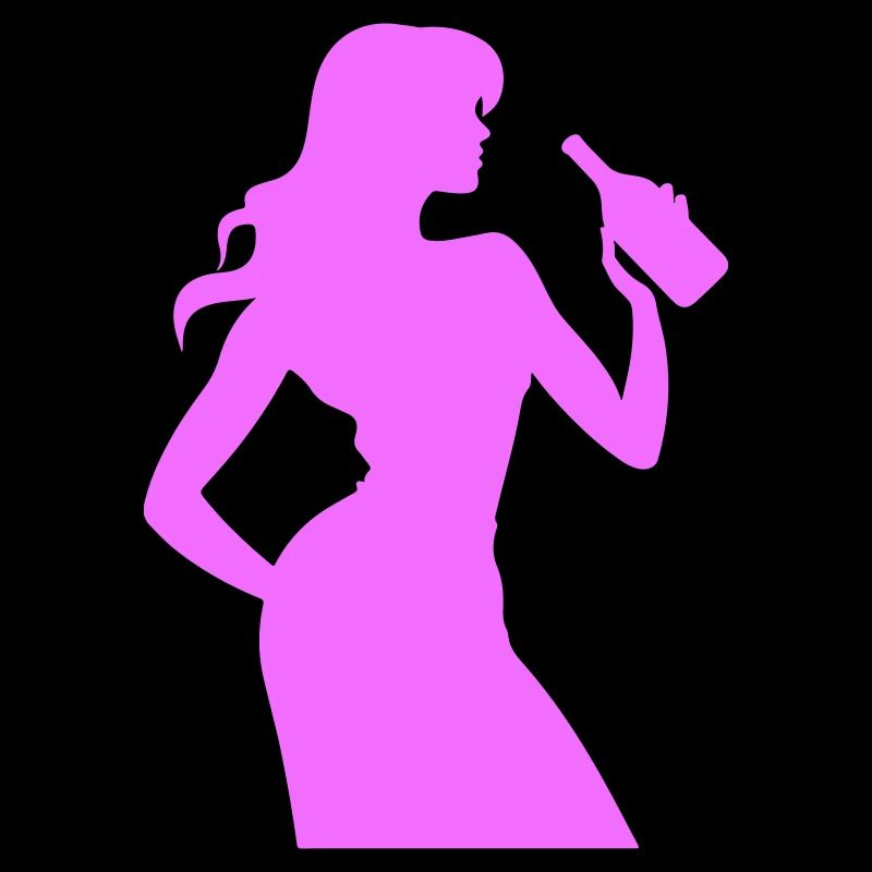 Frau Spass Silhouette