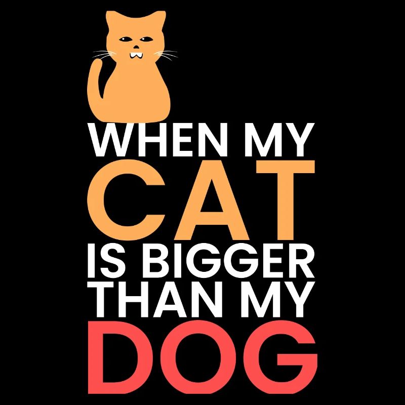 mon chat est plus gros que les chiens