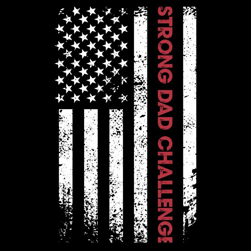 Strong Dad Challenge Flag