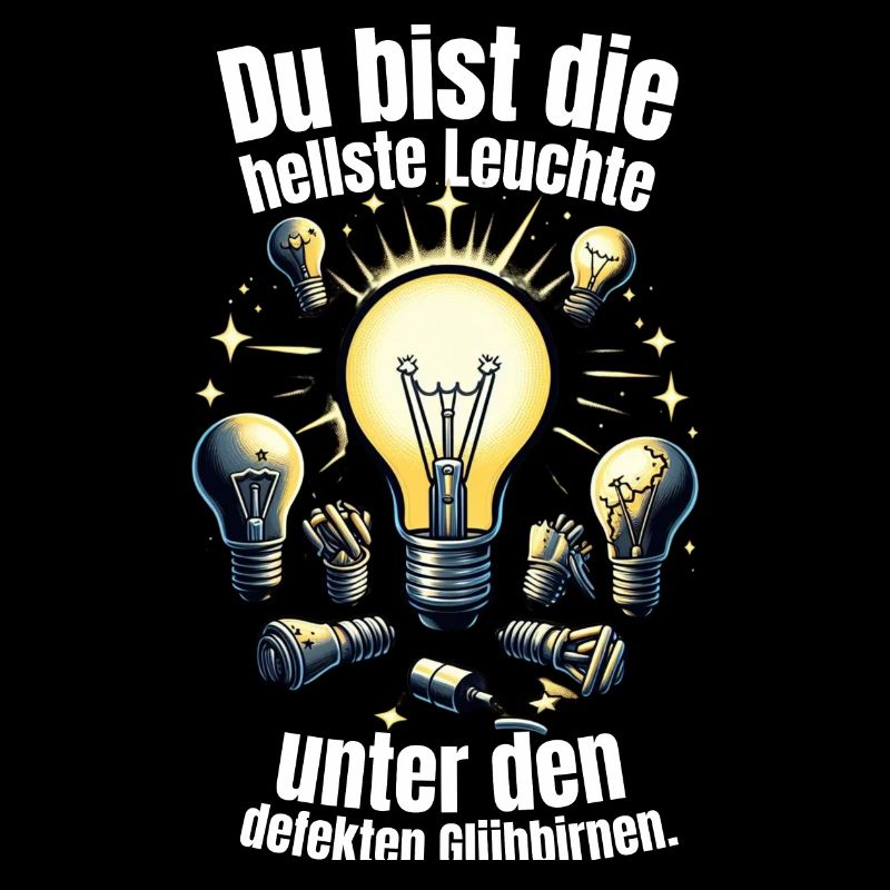 hellste Leuchte unter den defekten Glühbirnen