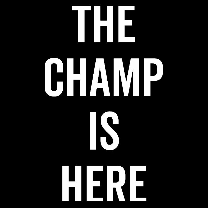 Der Champion ist da