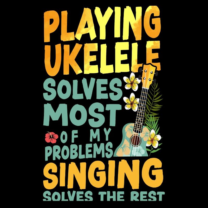 Hawaiian Ukulele Uke Playing