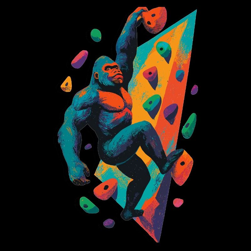 Bouldering Climbing Force Gorilla Silverback Gifted