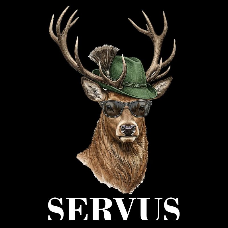 Cerf-de-cerf servus