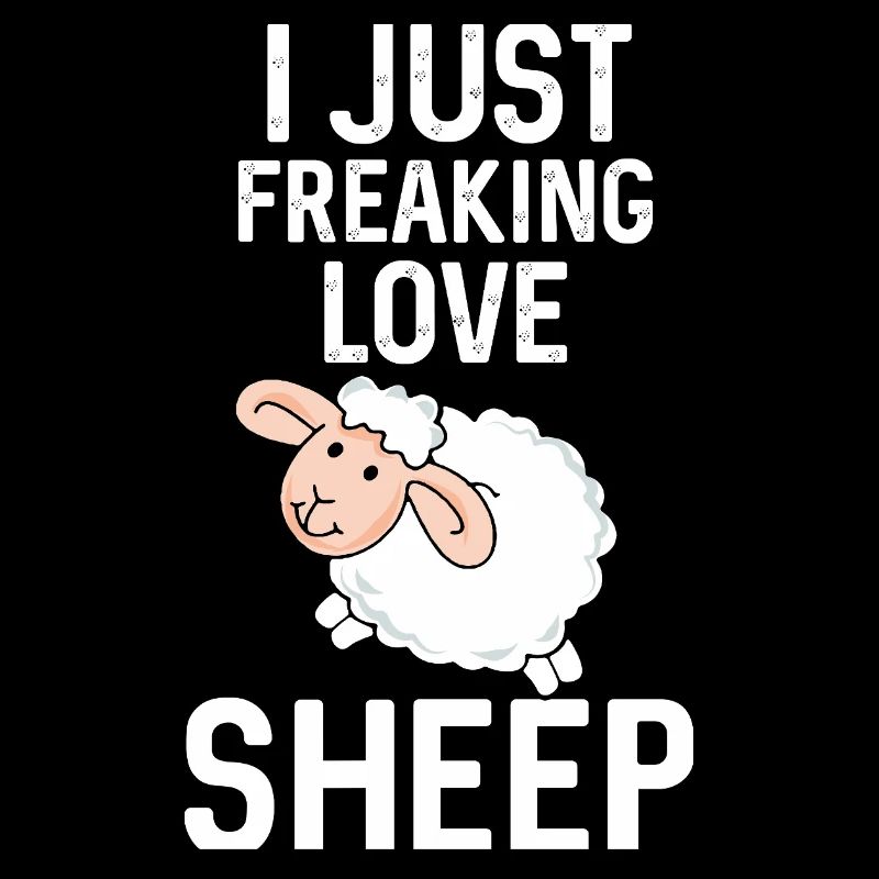 I Freaking Love Schafe | Funny Sheep Design