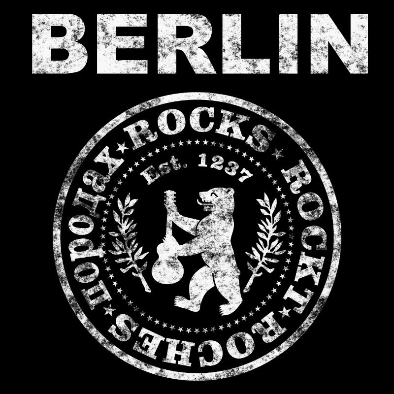 Berlin Rocks and White Vintage
