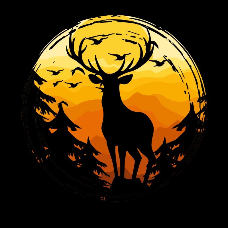 Deer Sillhouette