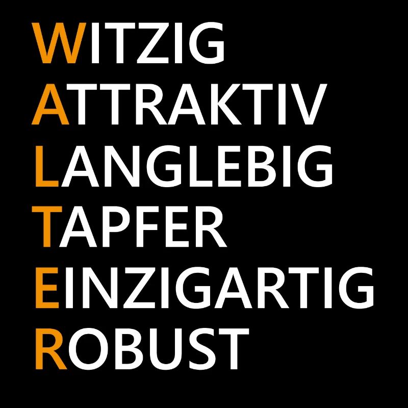 Walter Name Geschenk